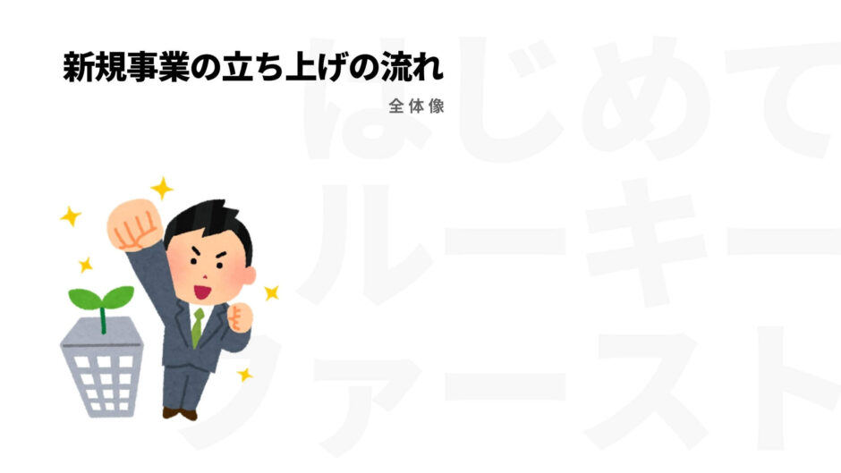 はじめての新規事業