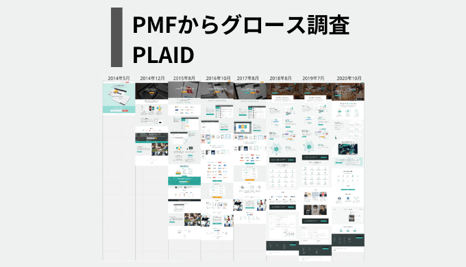 株式会社PLAIDのPMFからグロースまで